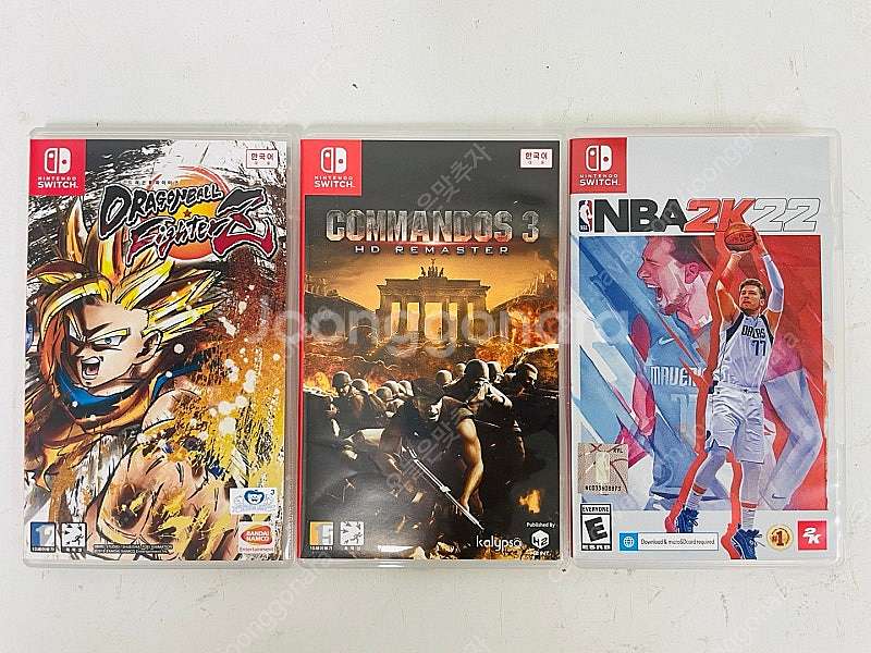 닌텐도 스위치 드래곤볼 파이터즈, 코만도스3, NBA2...--0
