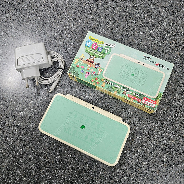new 닌텐도 2ds xl 튀동숲 리듬세상--0