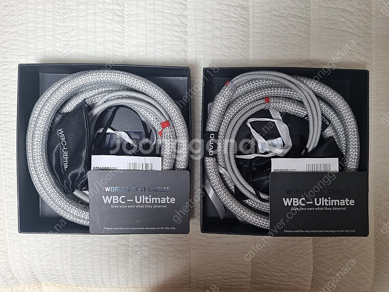 WBC Ultimate 7AWG 스피커 케이블--0