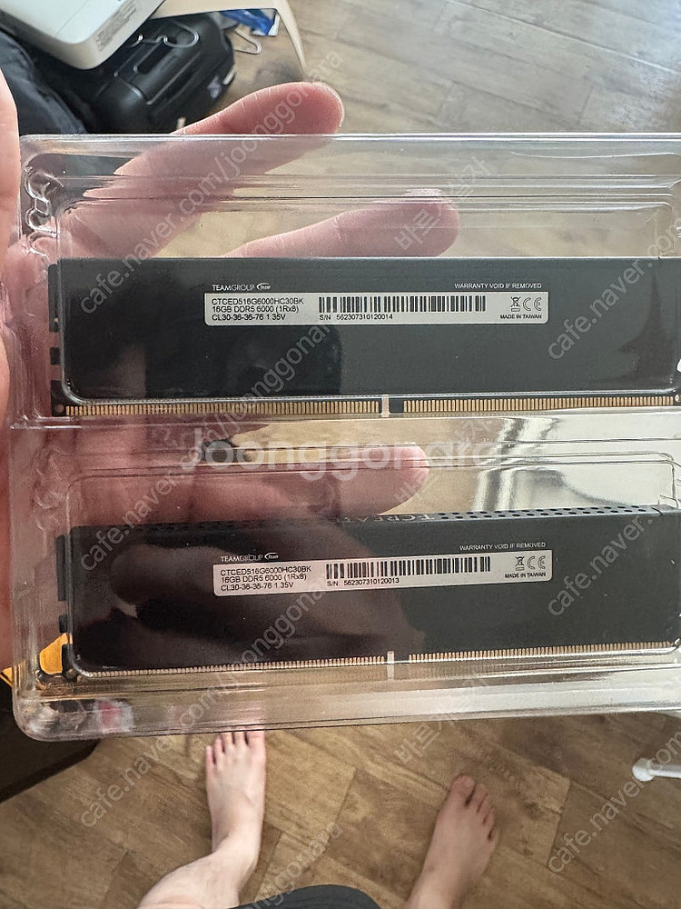 팀그룹 DDR5 16GB x2 6000MHz 택포--0