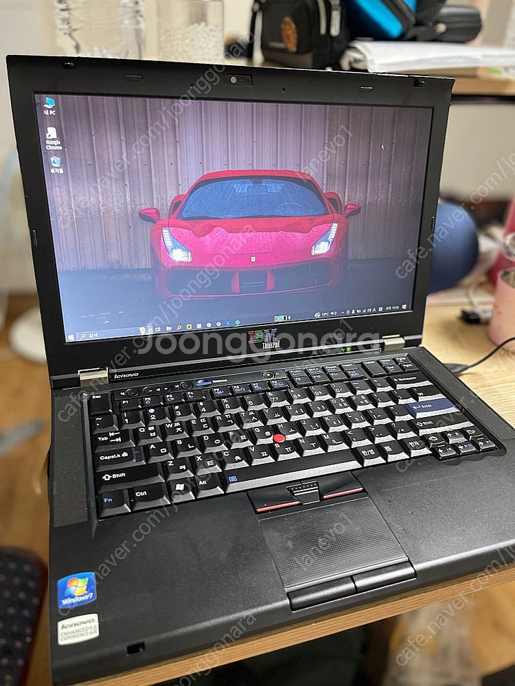 레노버 띵크패드 T420 I7 램8기가 ssd 윈도우1...--1
