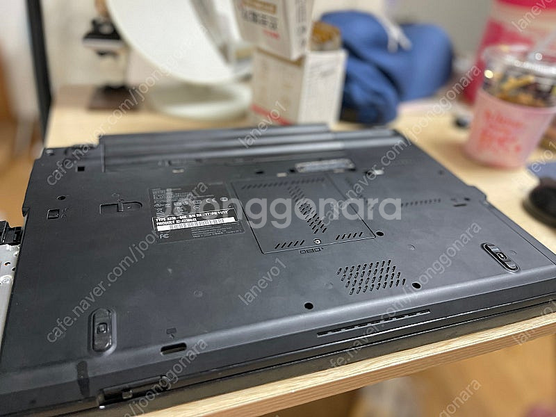레노버 띵크패드 T420 I7 램8기가 ssd 윈도우1...--2