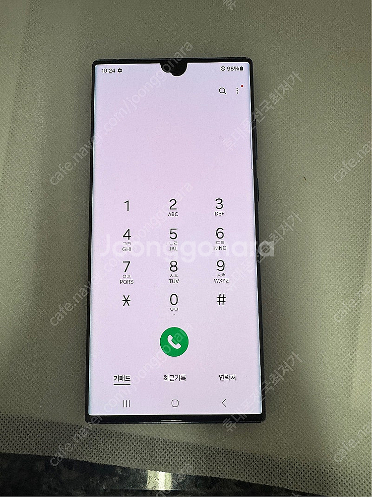 삼성 갤럭시 s22울트라 그린 기능정상 36만원 전국최...--5