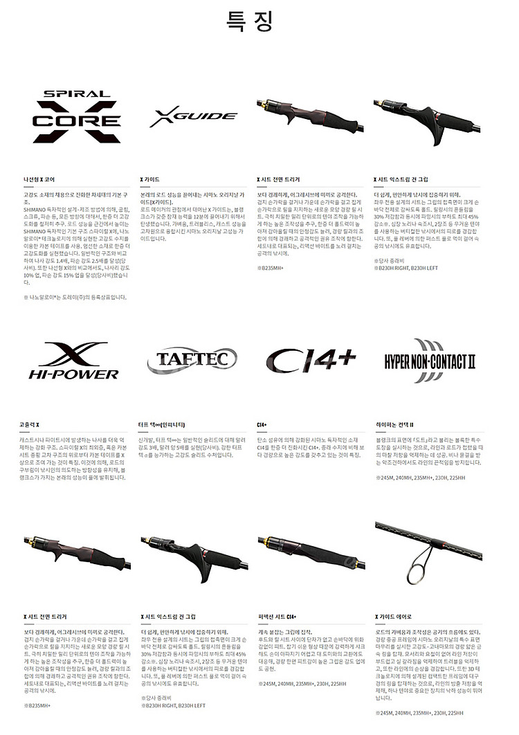 (미사용)시마노 참돔,텐야 염월XR 스피닝--4