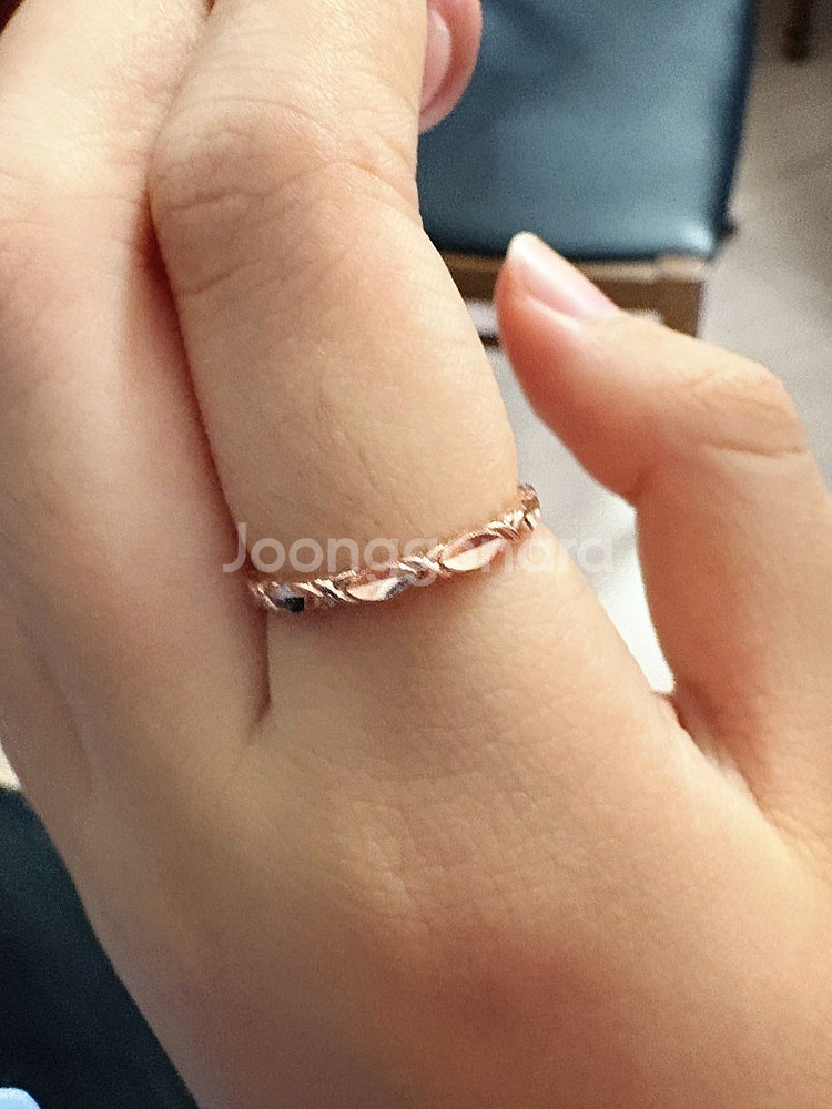 오늘까지만!! 14k 컷팅반지 새상품 12호. GS 편...--9