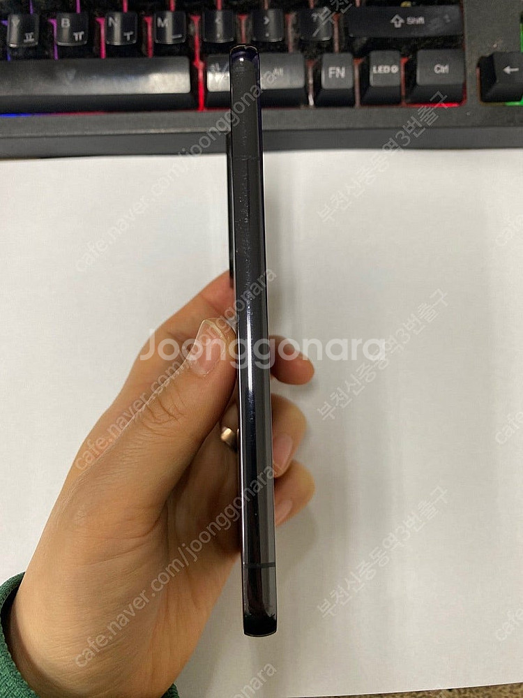 028453 SK 갤럭시S22 블랙 외관깔끔 256GB...--5