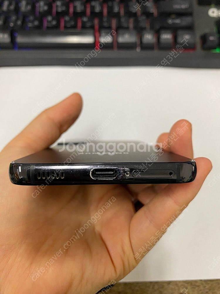 028453 SK 갤럭시S22 블랙 외관깔끔 256GB...--7