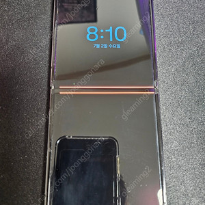 삼성 z플립4 256gb (가로줄, 멍있음)