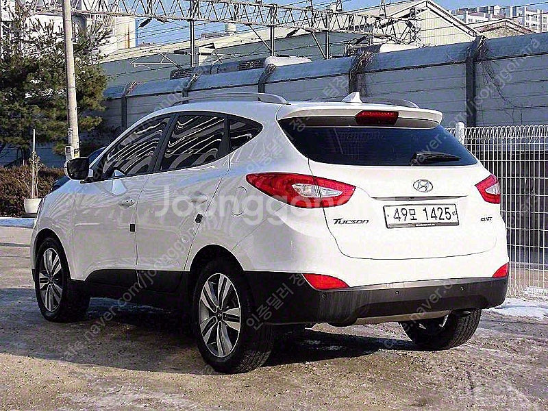 현대 투산 중고 투산 중고차 흰색 2015년식 디젤(E...--4