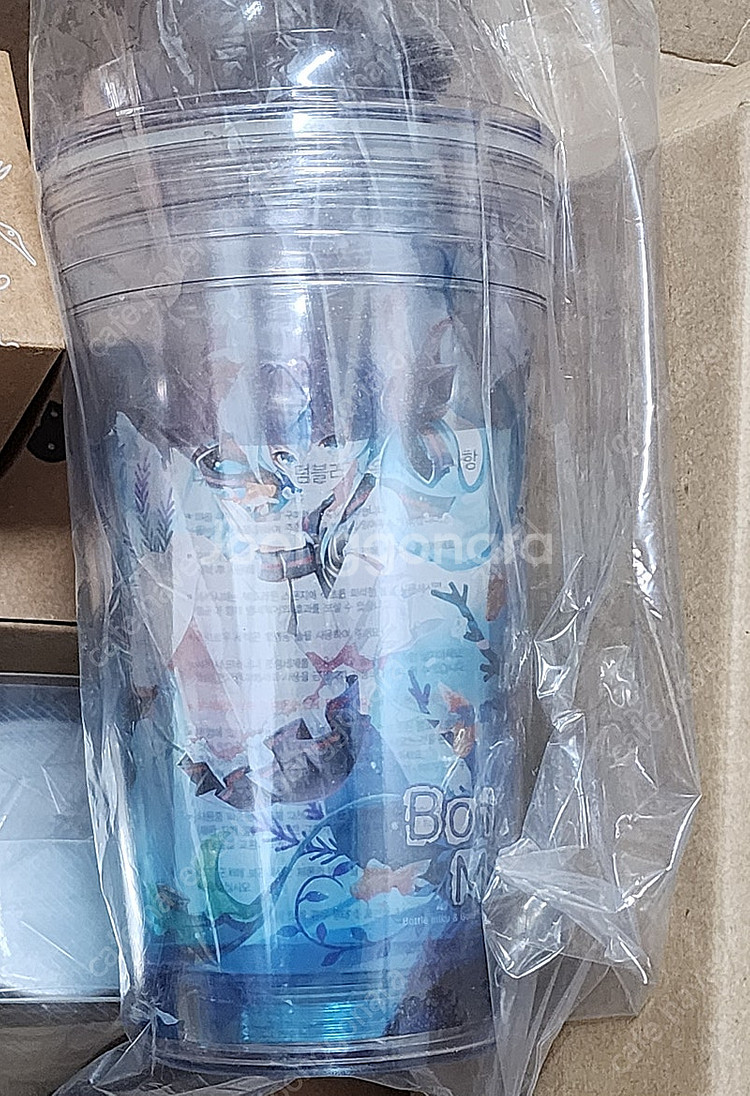 보컬로이드 하츠네 미쿠 보틀미쿠 비공식 아이스 텀블러 ...--0