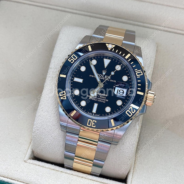 롤렉스 서브마리너 신형 흑콤비 126613LN - 2022년식--0