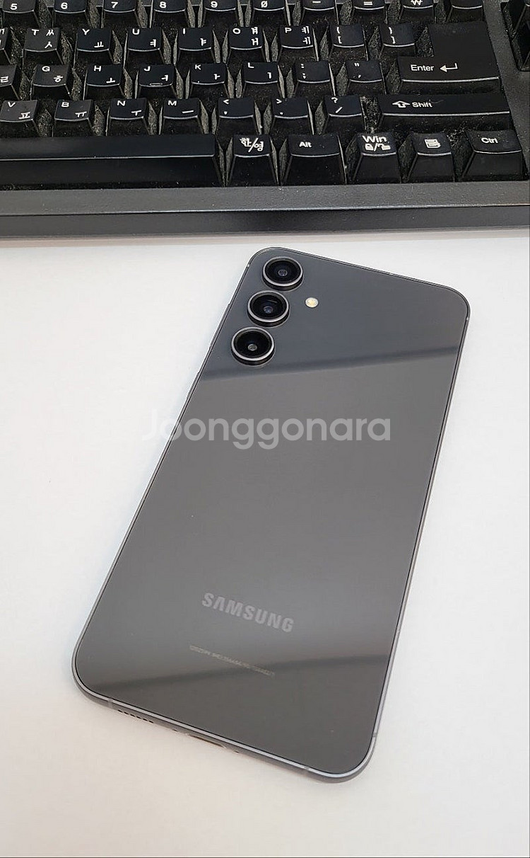 갤럭시S23FE 블랙 256GB 무잔상 상태좋은 중고2...--0