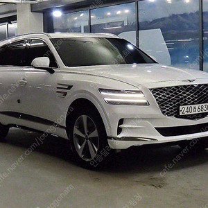 제네시스 GV80 중고차 할부 제네시스 중고차 SUV 중고차 중고 가격 흰색 2020년식 가솔린 3.5T AWD 수원중고차