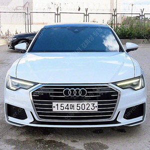 아우디 A6 중고 A6 할부가능 흰색 2020년식 40 TDI 프리미엄 중고자동차