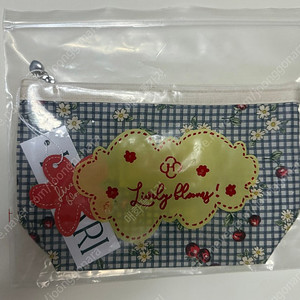 히어리 보이지 코튼 파우치 체리