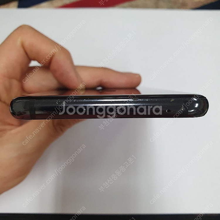 199502 LG V50 블랙 128기가 무잔상 액정약...--3