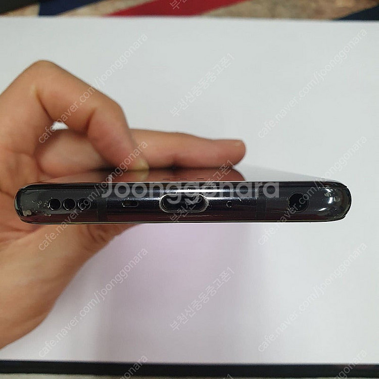 199502 LG V50 블랙 128기가 무잔상 액정약...--4