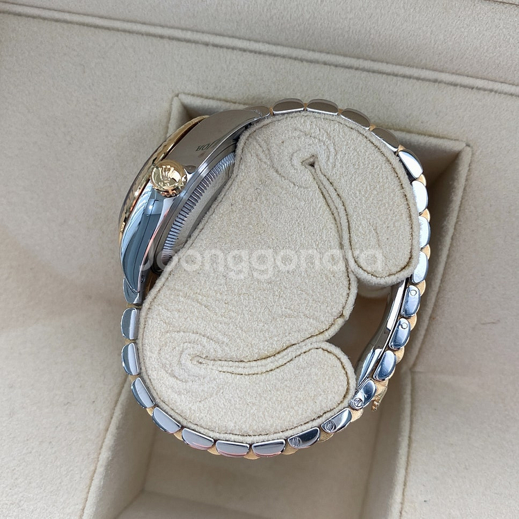 [팝니다] 롤렉스 레이디 데이트저스트 실버 별다이아 옐골 콤비 28미리 - 22년식--2