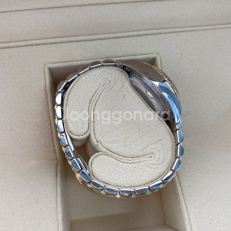 [팝니다] 롤렉스 레이디 데이트저스트 실버 별다이아 옐골 콤비 28미리 - 22년식--3