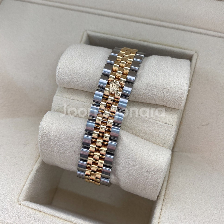 [팝니다] 롤렉스 레이디 데이트저스트 실버 별다이아 옐골 콤비 28미리 - 22년식--4