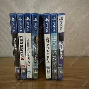 ps4,5 미개봉 게임 일괄 판매