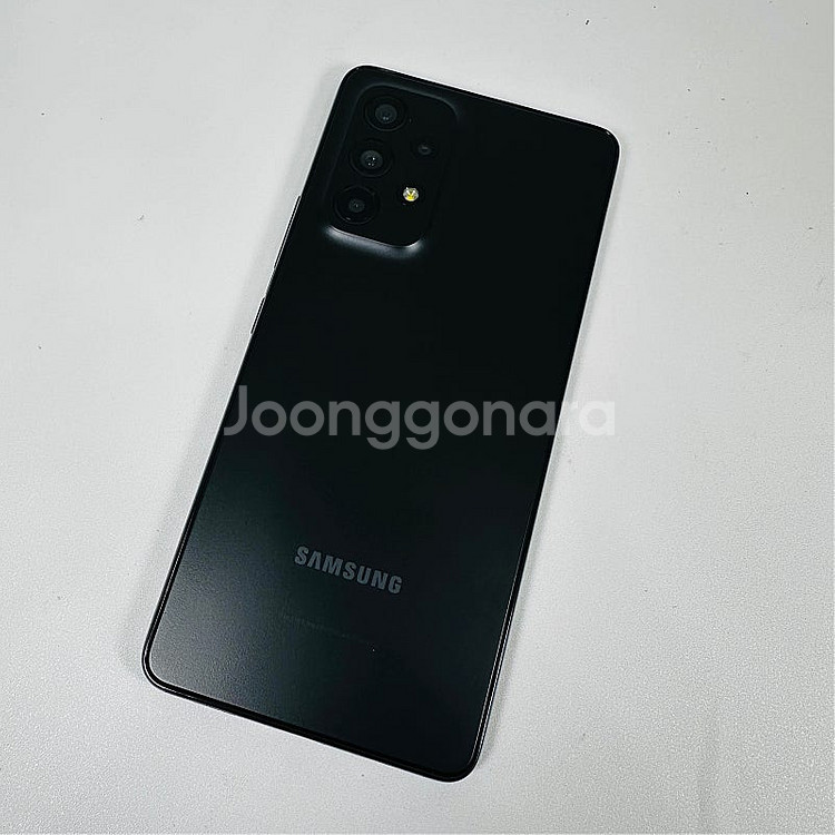 외관깔끔 갤럭시 A53 블랙색상 128G 11만원 판매...--9