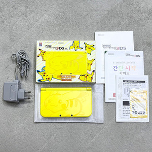 S급) 뉴 닌텐도 3ds xl 피카츄 에디션