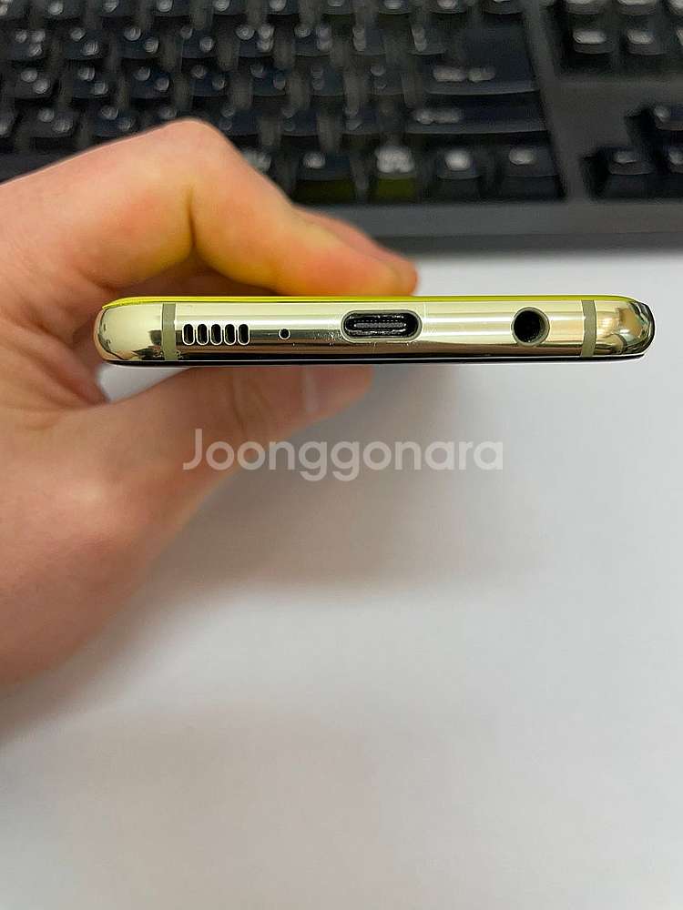갤럭시S10E 옐로우 128GB 무잔상 상태좋은 중고1...--5
