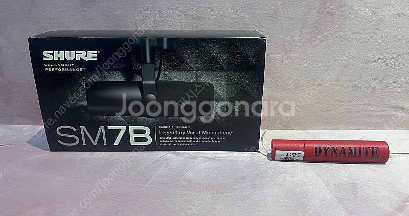 SHURE SM7B + sE DM1 프리앰프--0