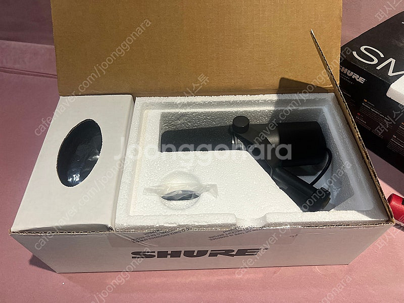 SHURE SM7B + sE DM1 프리앰프--3