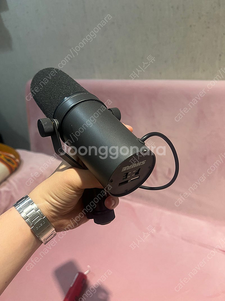 SHURE SM7B + sE DM1 프리앰프--4