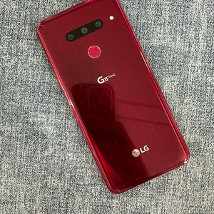 LG G8 128기가 레드색상 액정파손 기능정상 서브용 게임용 5만원 판매해요