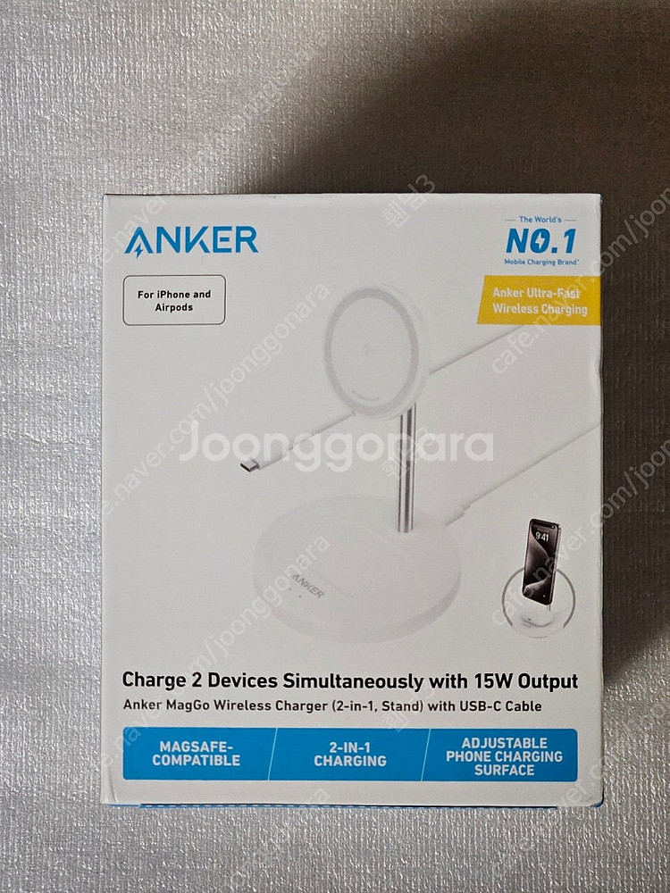 엔커 Anker Qi2 MagSafe 맥세이프 충전기 ...--0