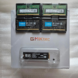 미니PC 끝판왕 GMKtec GMK K8 PLUS 8845HS 마이크론 DDR5 32GB, NVME 1TB SSD 미개봉 새제품 윈도우11 PRO 완본체 미개봉 새제품 전부 미개