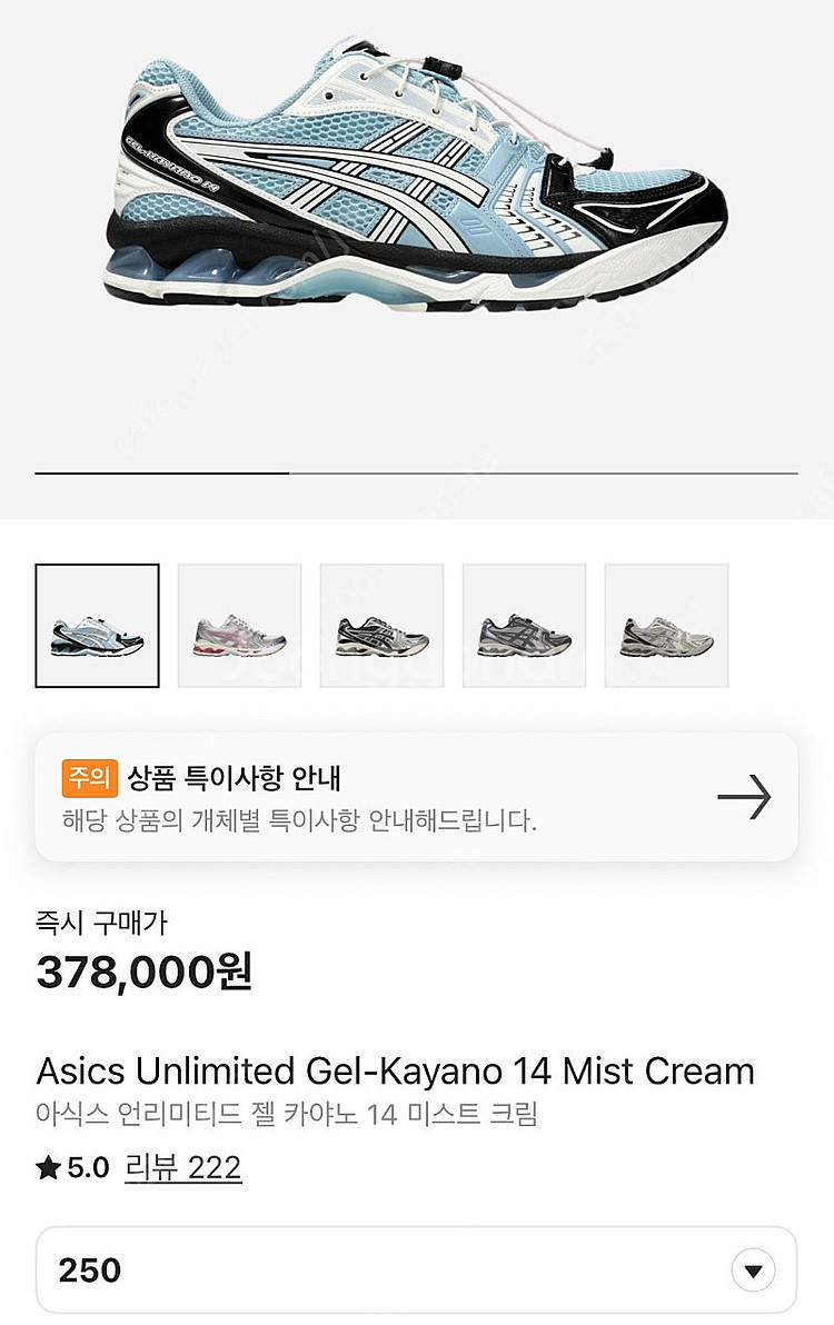 스노우피크 SJSJ 아식스 젤카야노14 오늘만 이가격--3