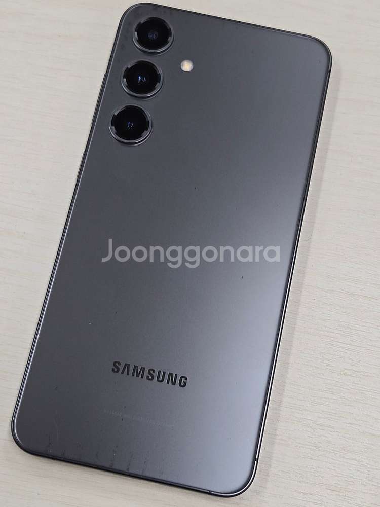 갤럭시 S24플러스 블랙색상 256용량 상태좋은 무잔상...--2