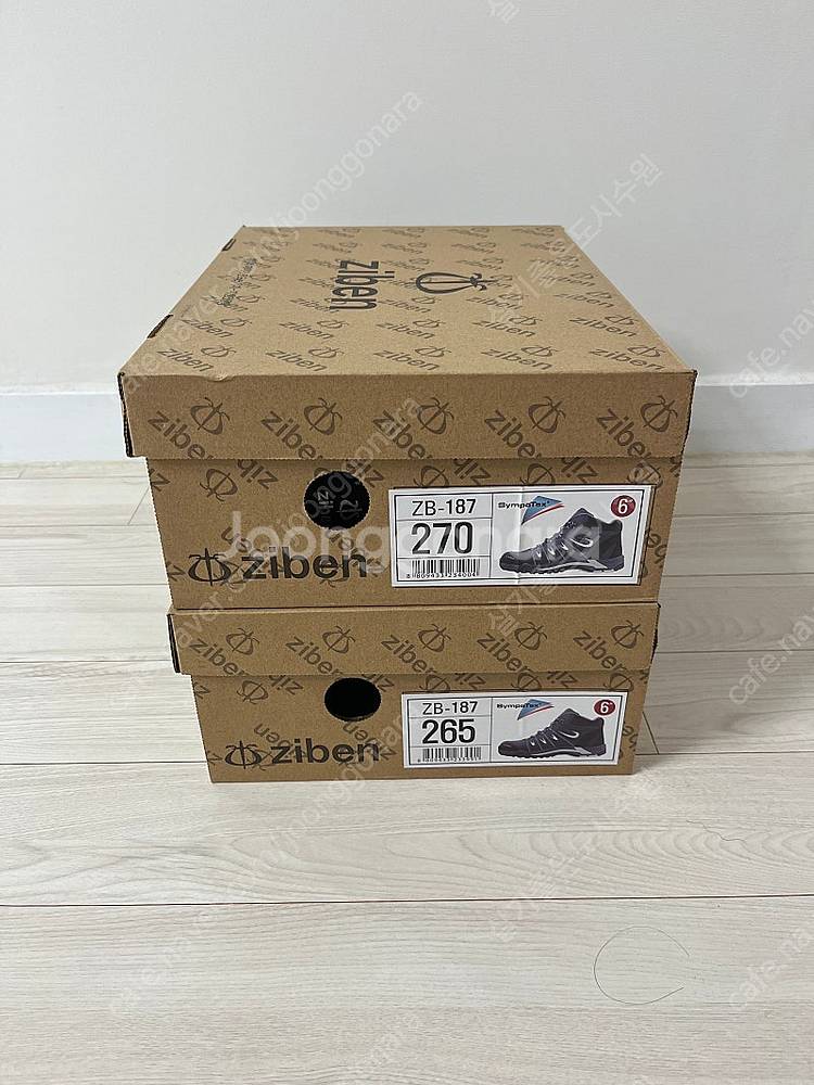 지벤 안전화 사이즈 265,270 새상품--0