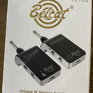 벨켓 belcat t3r3 와이어리스 무선 기타 송수신기