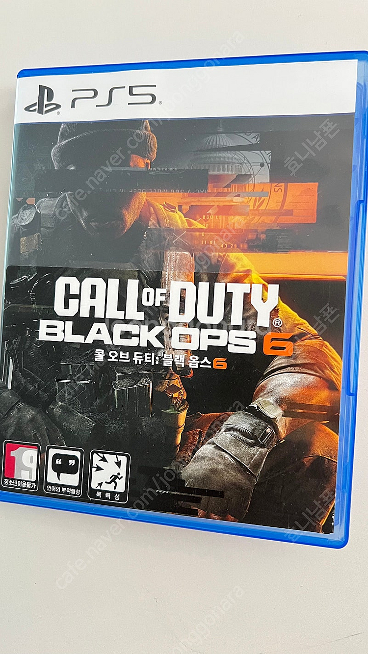 PS5 콜오브듀티 블랙옵스6 팝니다. 택포 5만원--0
