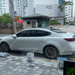 올뉴K7 순정 휠타이어 다크스퍼터링 19인치