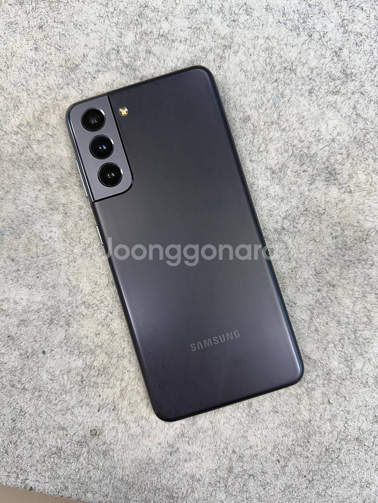 갤럭시S21 블랙 256G 21년 12월개통 무잔상급 ...--1