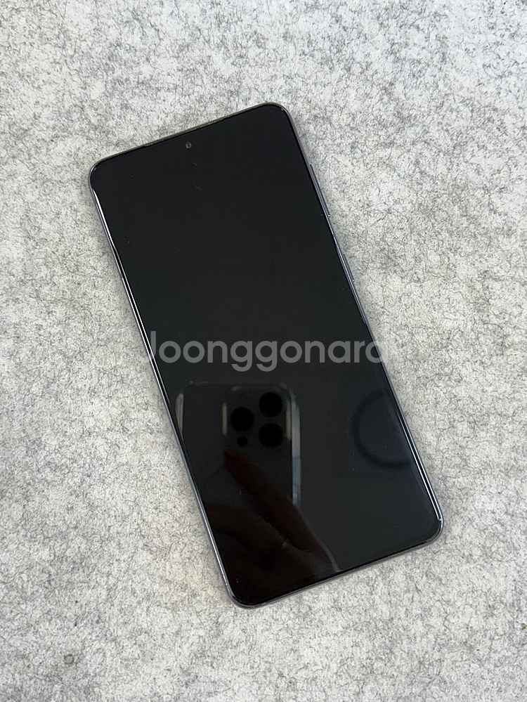 갤럭시S21 블랙 256G 21년 12월개통 무잔상급 ...--2