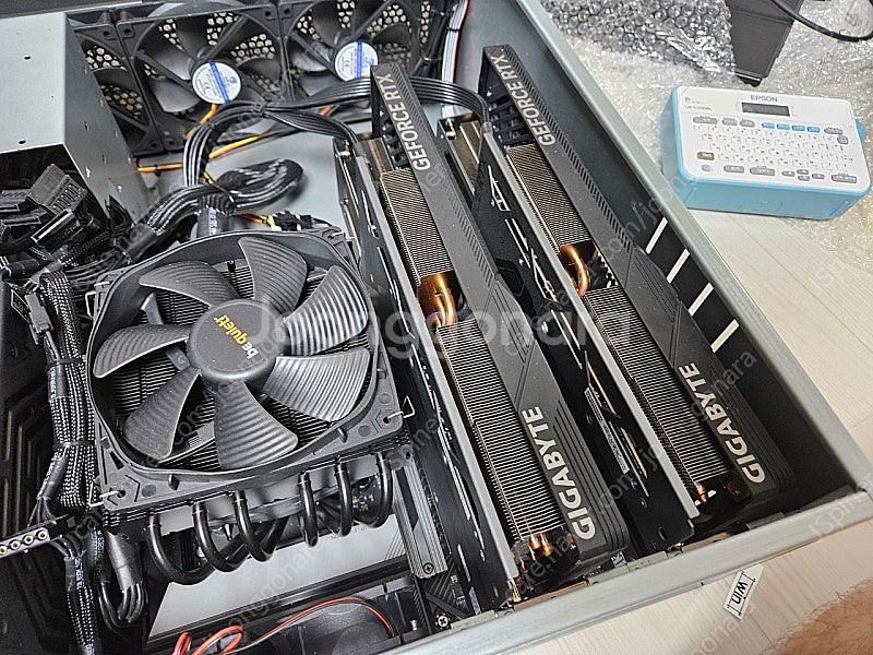 AI GPU 서버 팝니다. 4090 2WAY--7