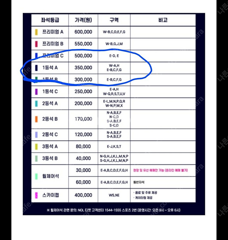 FC 서울 vs FC 바르셀로나 티켓판매 1등석A 2매--3