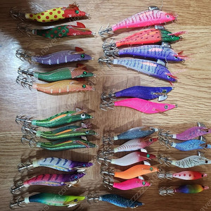 한치에기 야마시타 디오디오 금호 바우피싱 다이와 오적 세네 메가바이트 삼봄S 팝니다