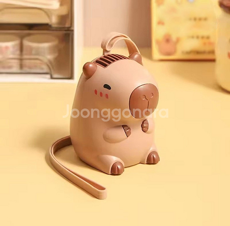 카피바나 미니 휴대용 선풍기 팝니다--0