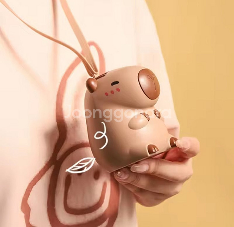 카피바나 미니 휴대용 선풍기 팝니다--1