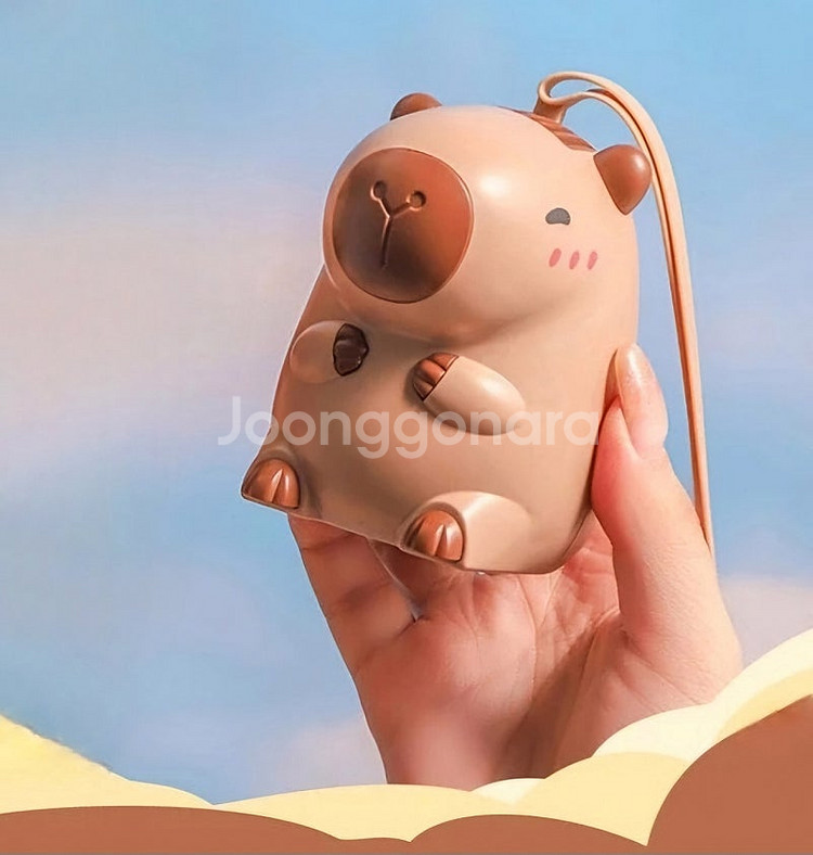 카피바나 미니 휴대용 선풍기 팝니다--2