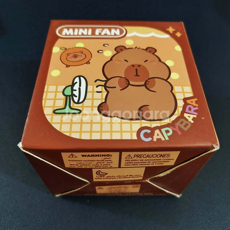 카피바나 미니 휴대용 선풍기 팝니다--6