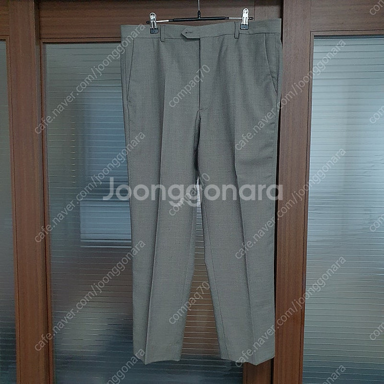 아르마니 꼴레지오니 올리브 그레이 울 슬랙스 팬츠 50...--0